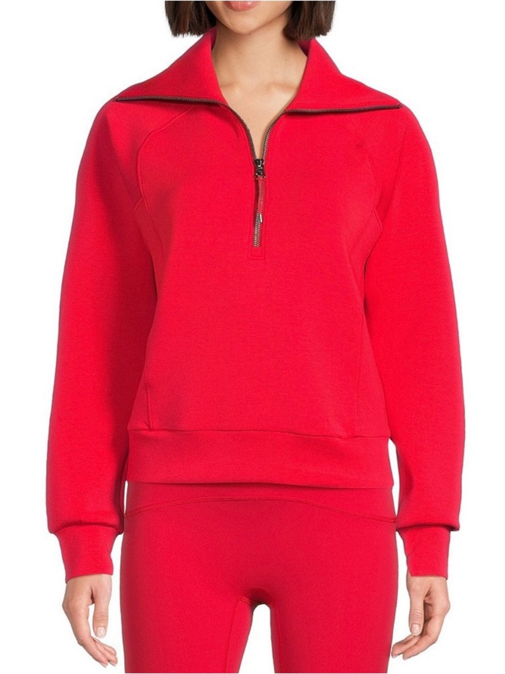 SPANX AirEssentials® Coordinating Long Sleeve Half Zip Jacket M
